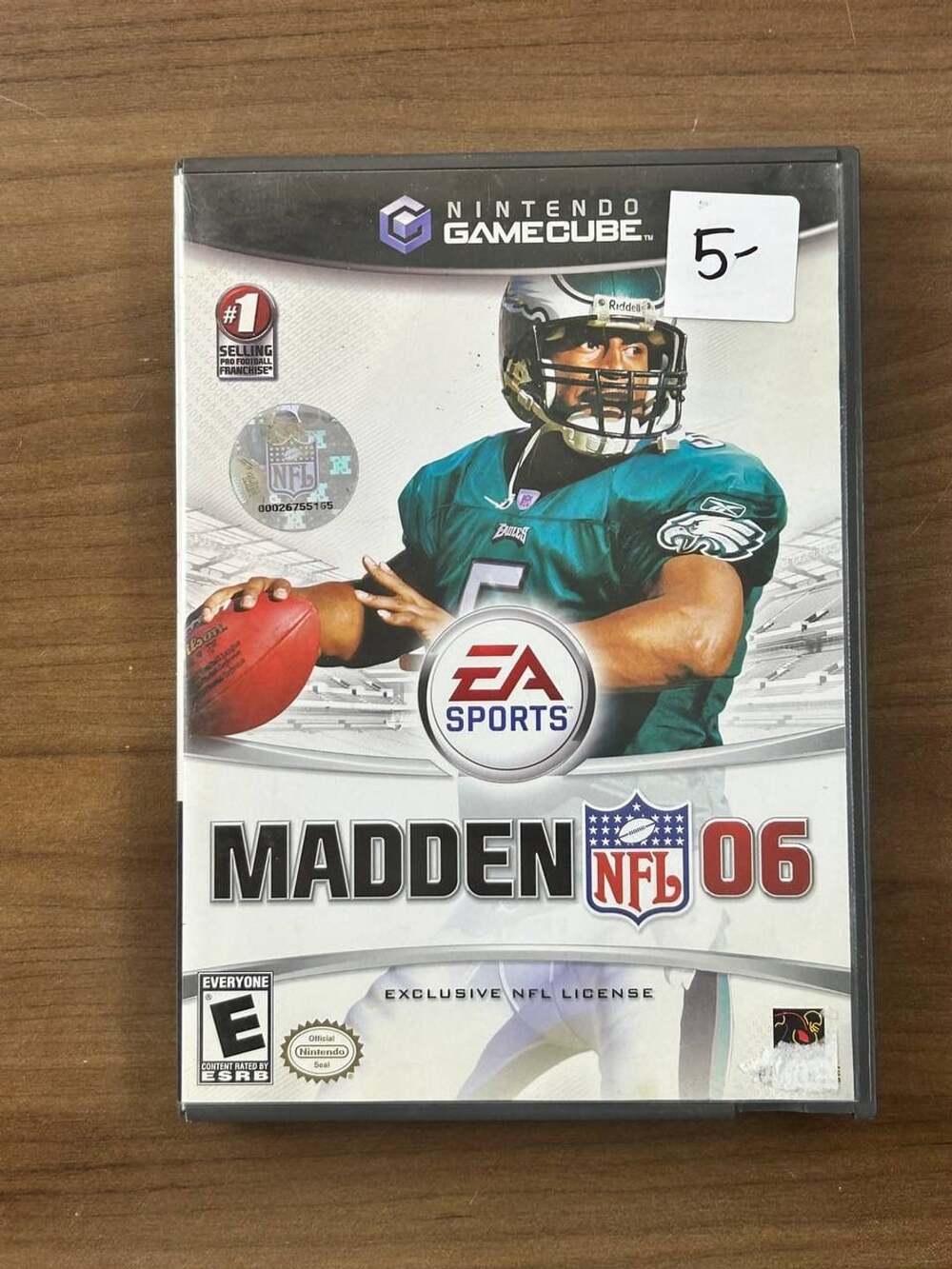 Madden NFL 06 Nintendo GameCube EA Sports 2005 CIB Disc Case Manual